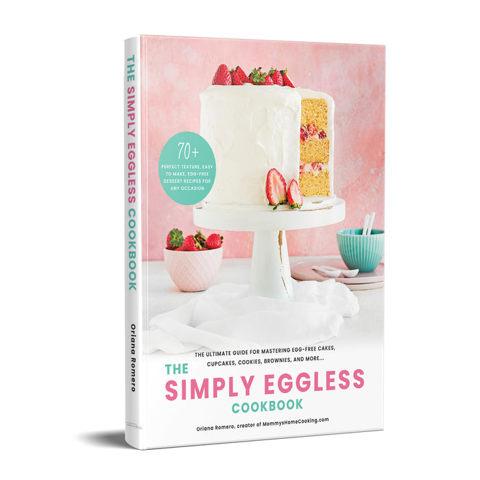 The Simply Eggless Cookbook (Printed Version at Amazon)
