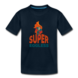 Super Eggless - Toddler Boy T-Shirt - deep navy